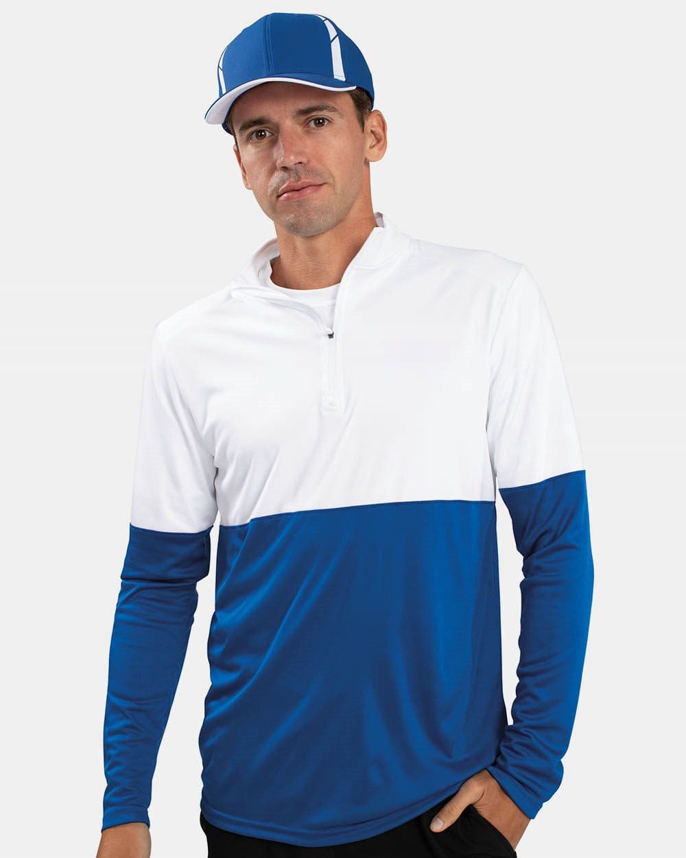 Holloway Men's Momentum Team Quarter-Zip Pullover