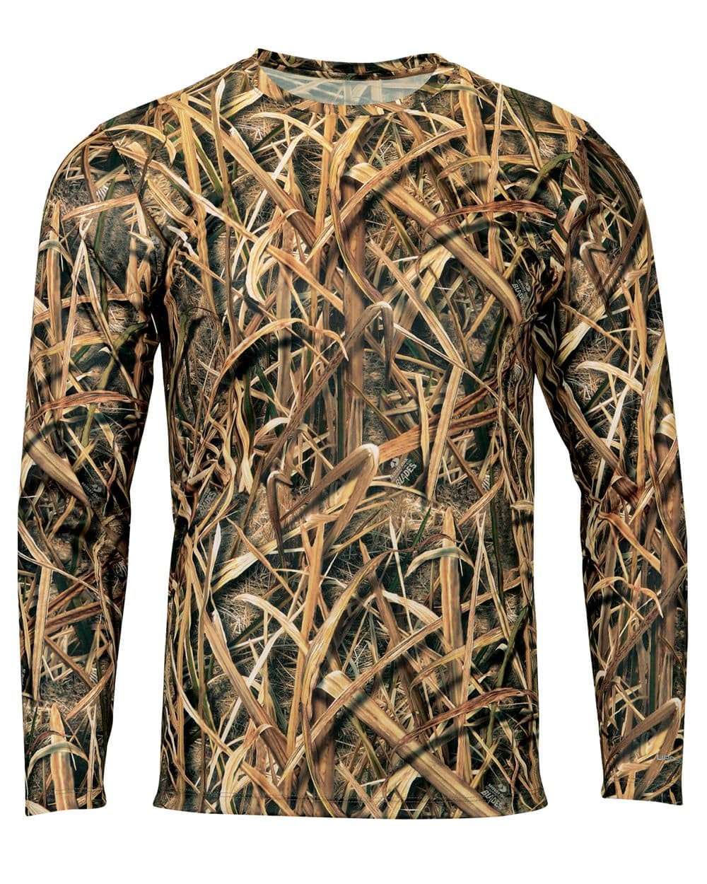 Paragon Men's Oxford Performance Camo Print Long Sleeve T-Shirt
