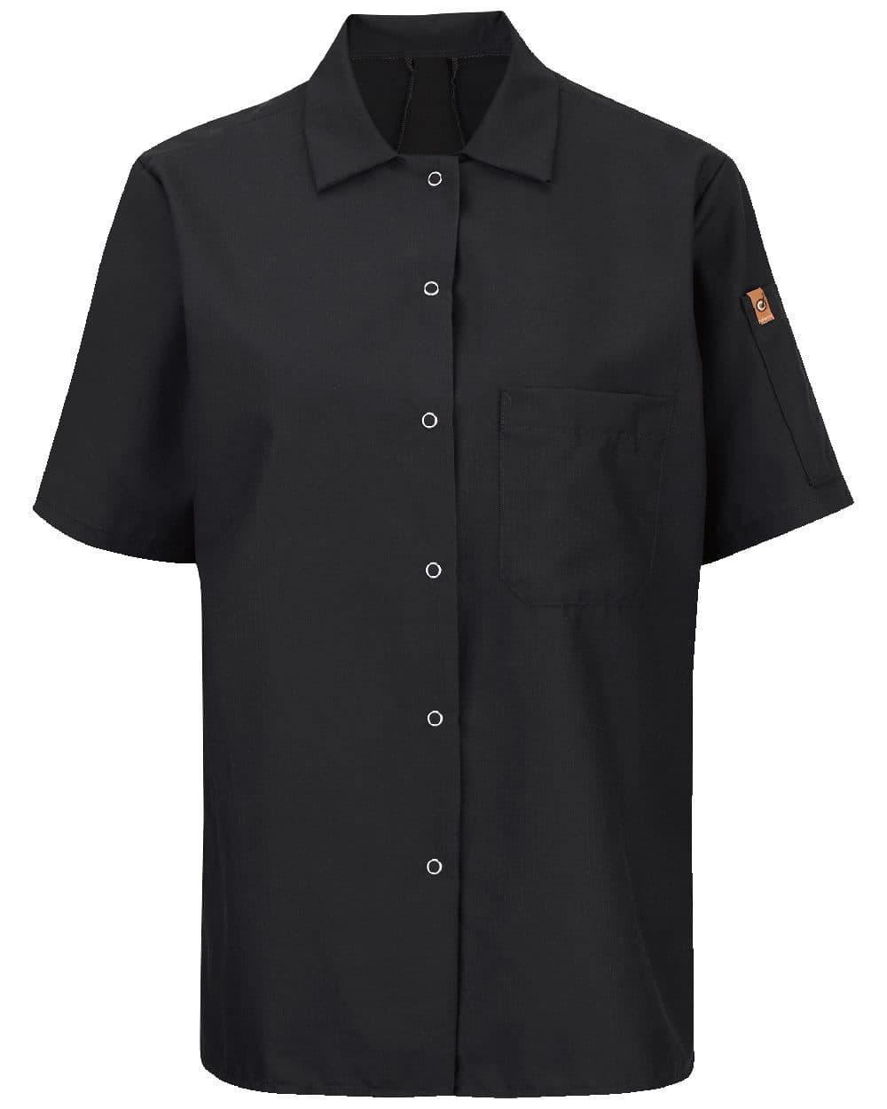 Chef Designs Women's Mimix™ Short Sleeve Cook Shirt with OilBlok