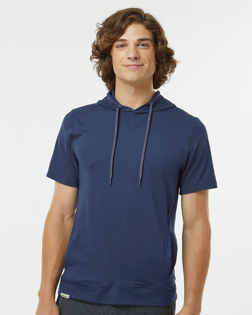 Holloway Men's Eco Revive™ Ventura Soft Knit Short Sleeve Hooded Sweatshirt