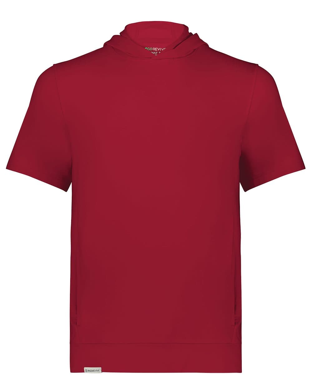 Holloway Youth Eco Revive™ Ventura Soft Knit Short Sleeve Hooded Sweatshirt