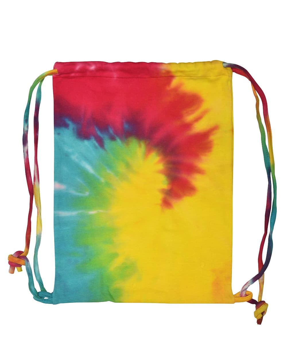 Colortone Tie-Dyed Drawstring Bag