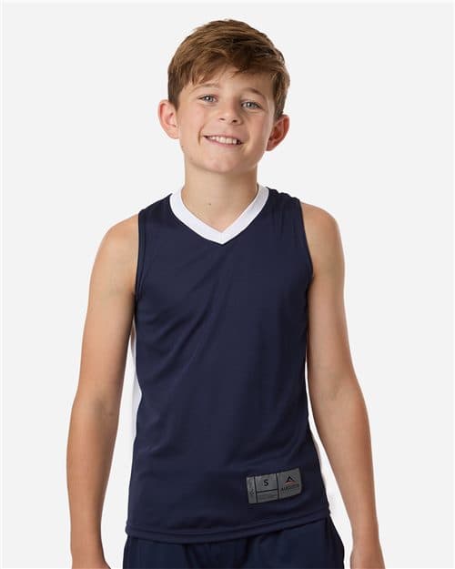 Augusta Sportswear Youth Match-Up Basketball Jersey