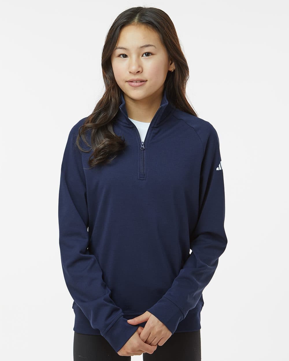 Adidas Youth Performance Quarter-Zip Pullover