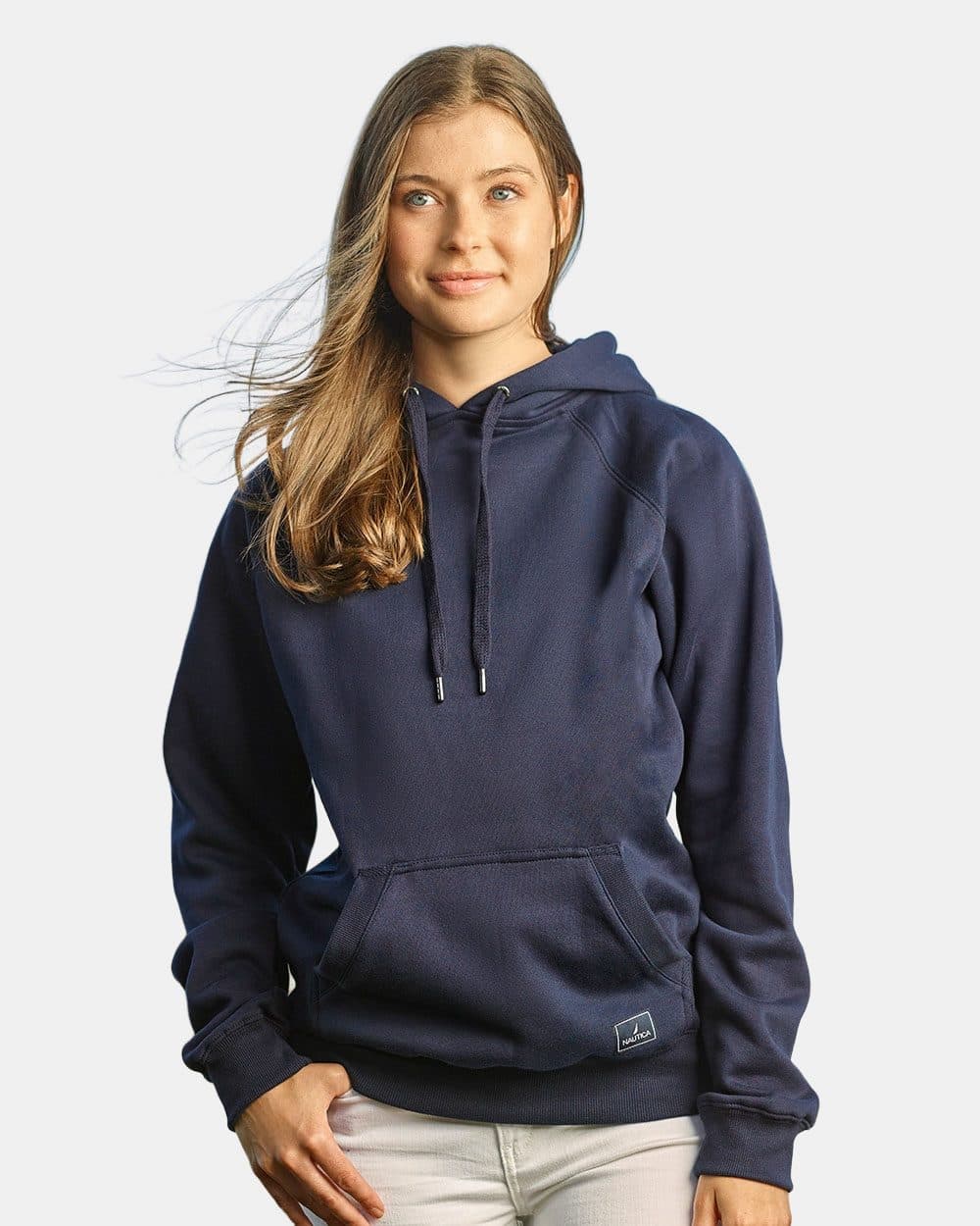 Nautica Unisex Anchor Fleece Hooded Sweatshirt