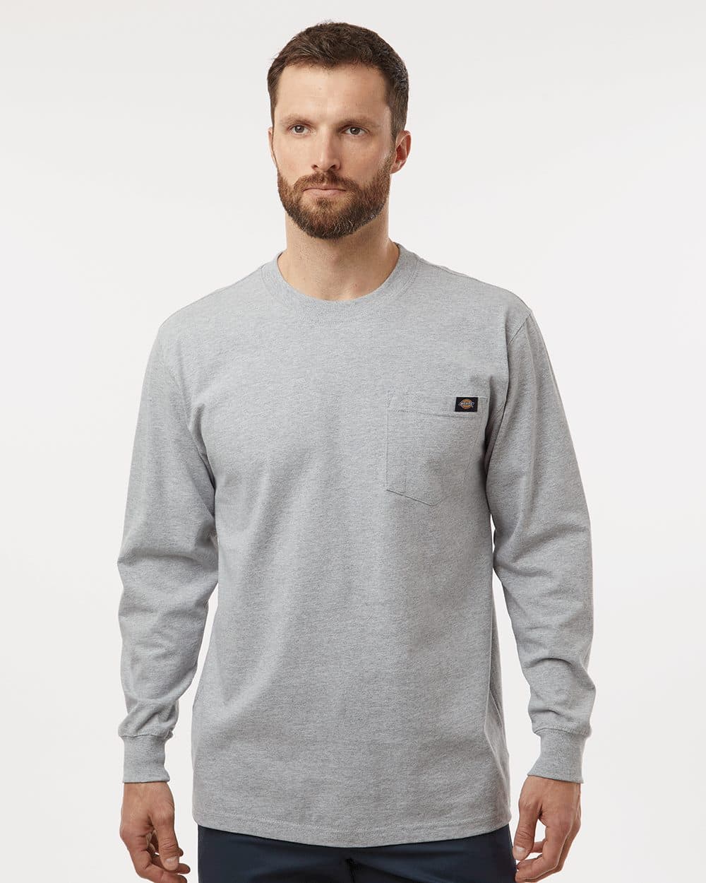 Dickies Men's Tall Traditional Heavyweight Long Sleeve T-Shirt