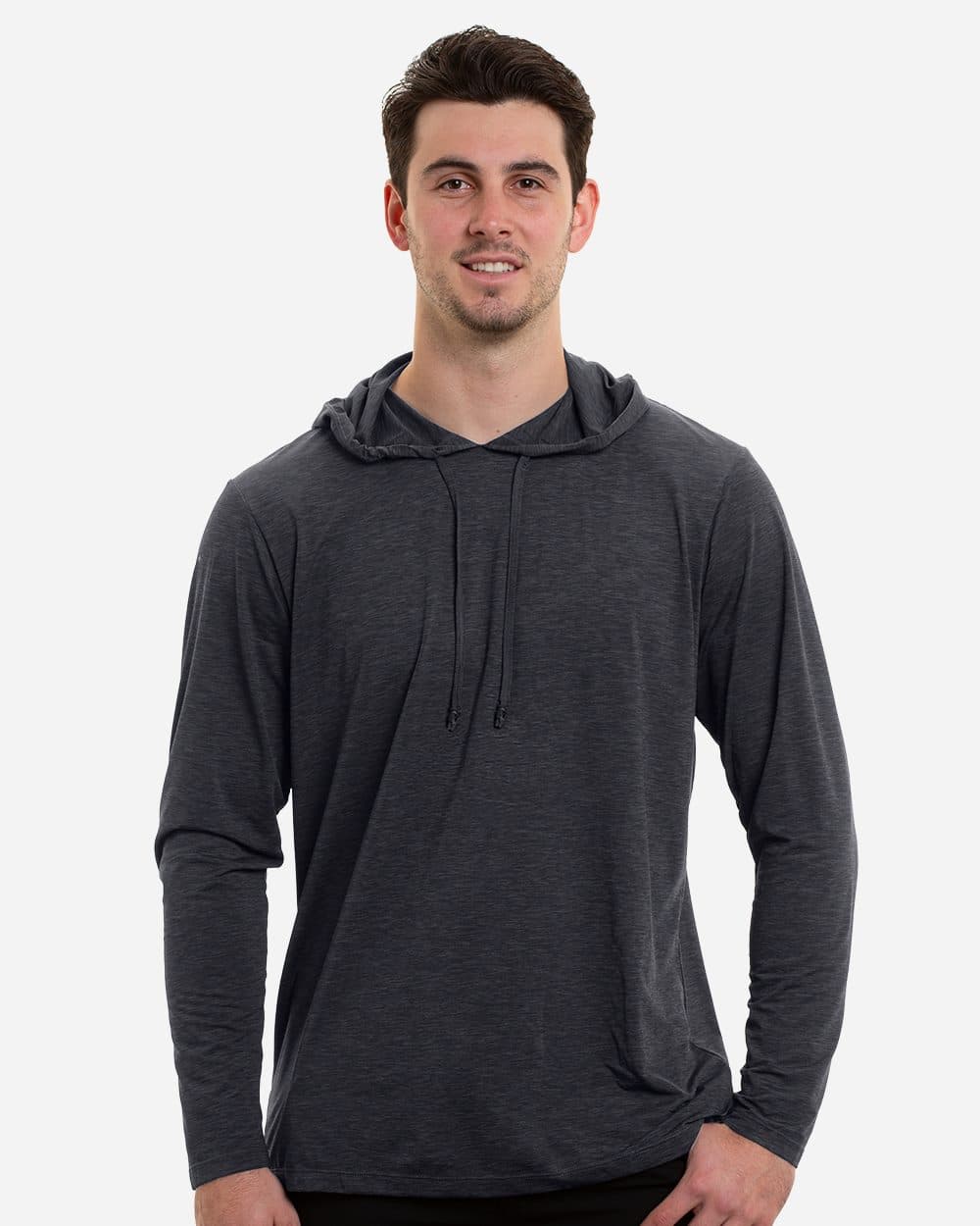 ANETIK Men's Low Pro Tech Hooded Long Sleeve T-Shirt