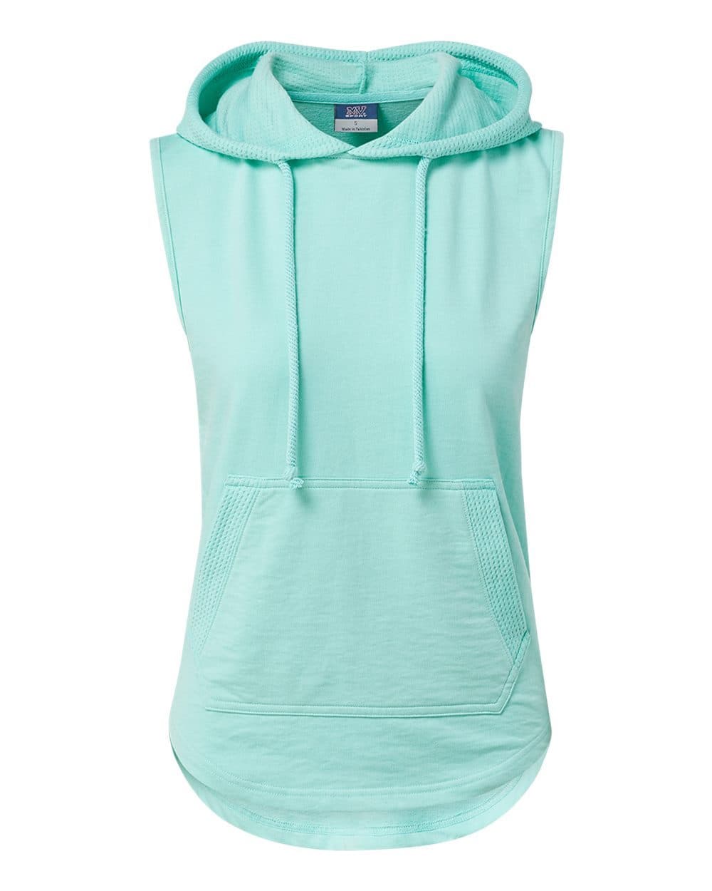 MV Sport Women's Kinsley Sleeveless Hooded Sweatshirt