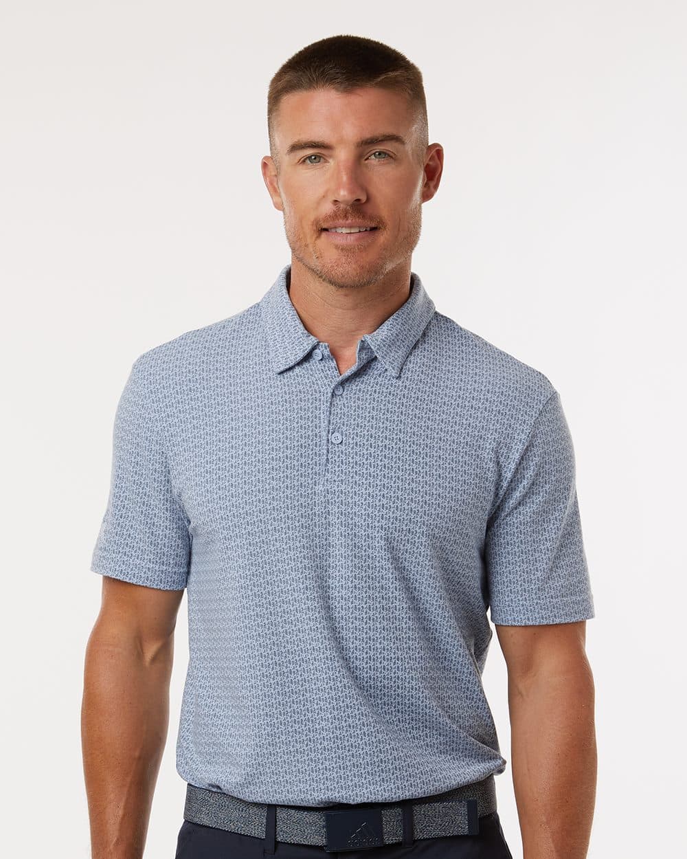 Adidas Men's Blended Printed Polo