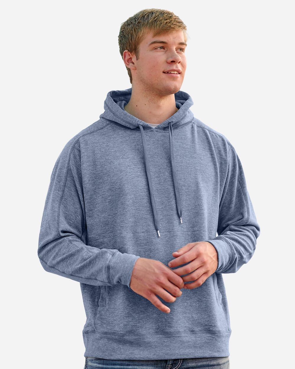 J. America Unisex Electric Fleece Hooded Sweatshirt