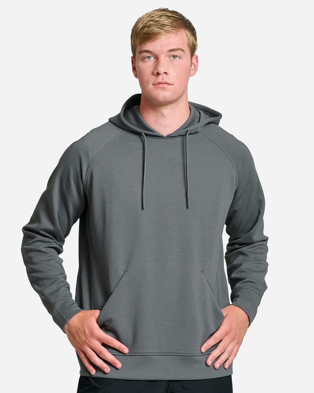 J. America Unisex Apex Fleece Hooded Sweatshirt