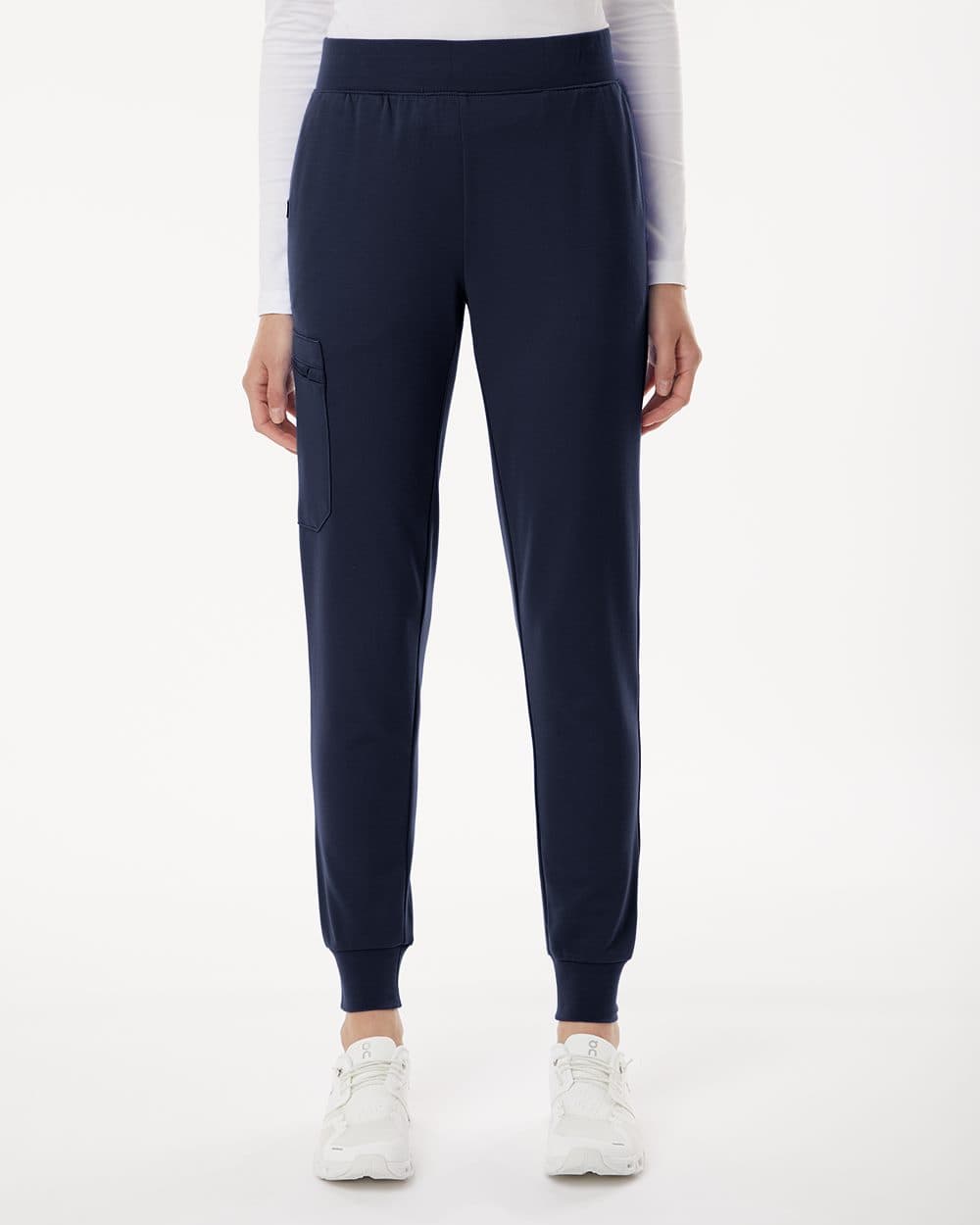 Jaanuu Women's Petite Sizes Rubi UltraSOFT™ Scrub Joggers