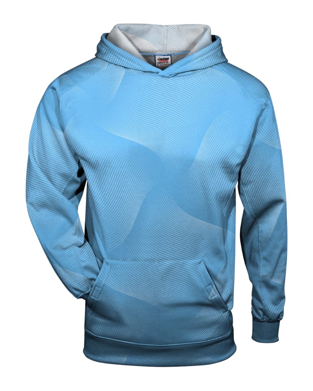 Badger Youth Warp Hooded Long Sleeve T-Shirt