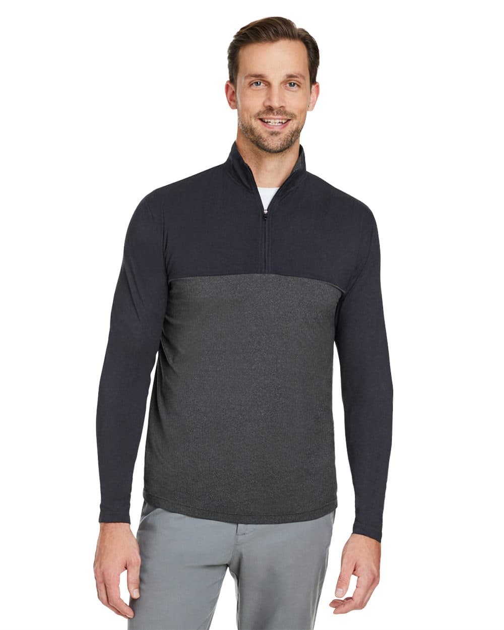 Spyder Men's Spyre Flex Colorblock Quarter-Zip Pullover