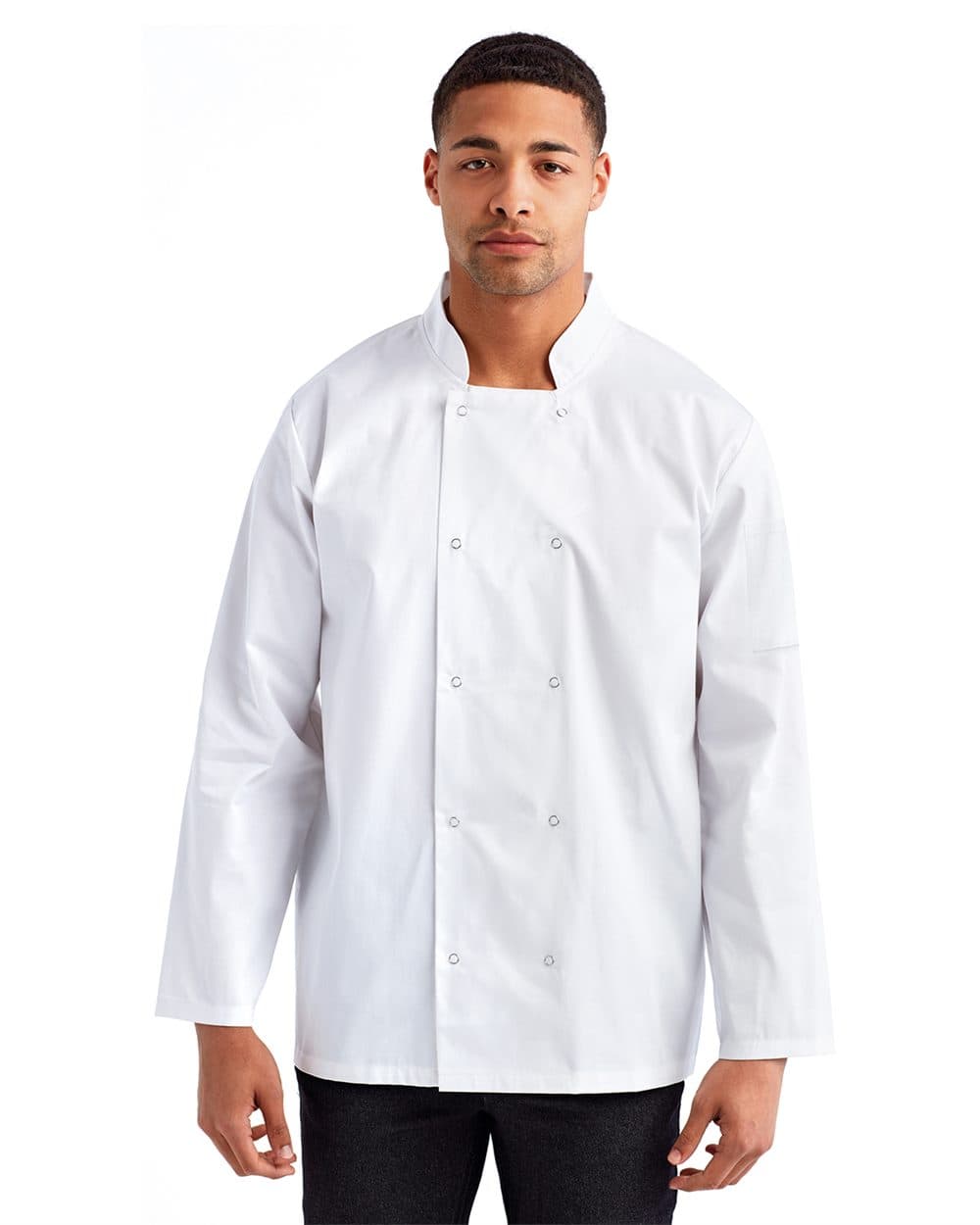 Artisan Collection by Reprime Unisex Ten Studded Front Chef Coat