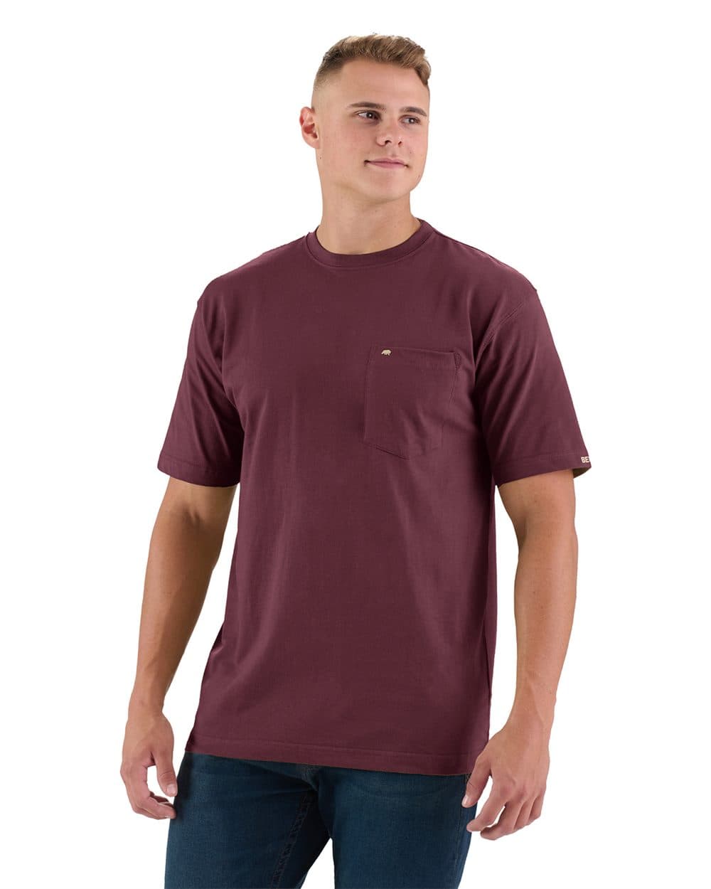 Berne Apparel Men's Tall Heavyweight Pocket T-Shirt
