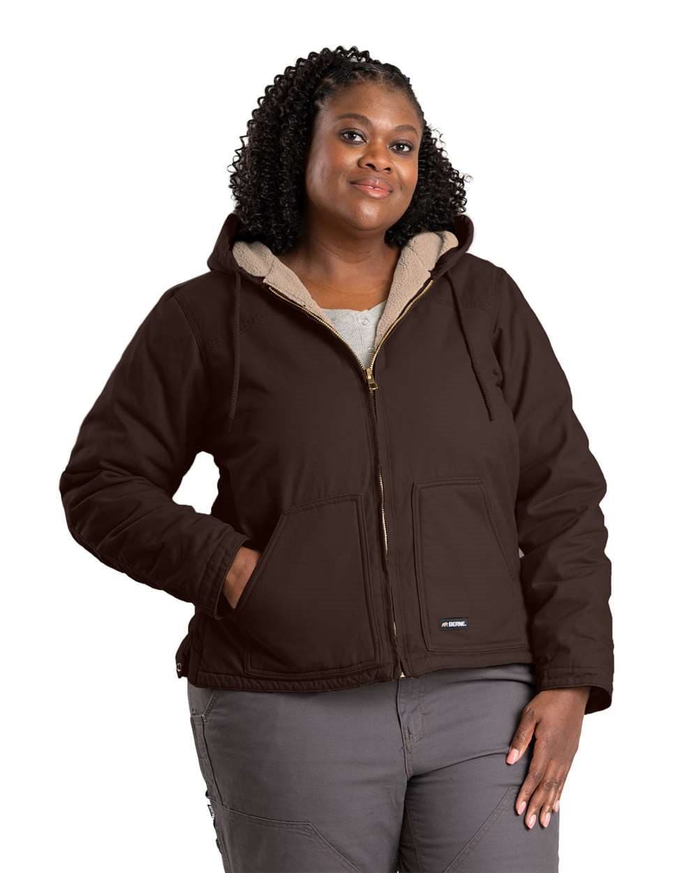 Berne Apparel Women's Softstone Hooded Coat