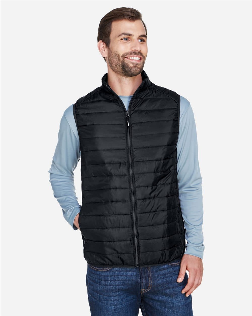 CORE365 Men's Prevail Packable Puffer Vest
