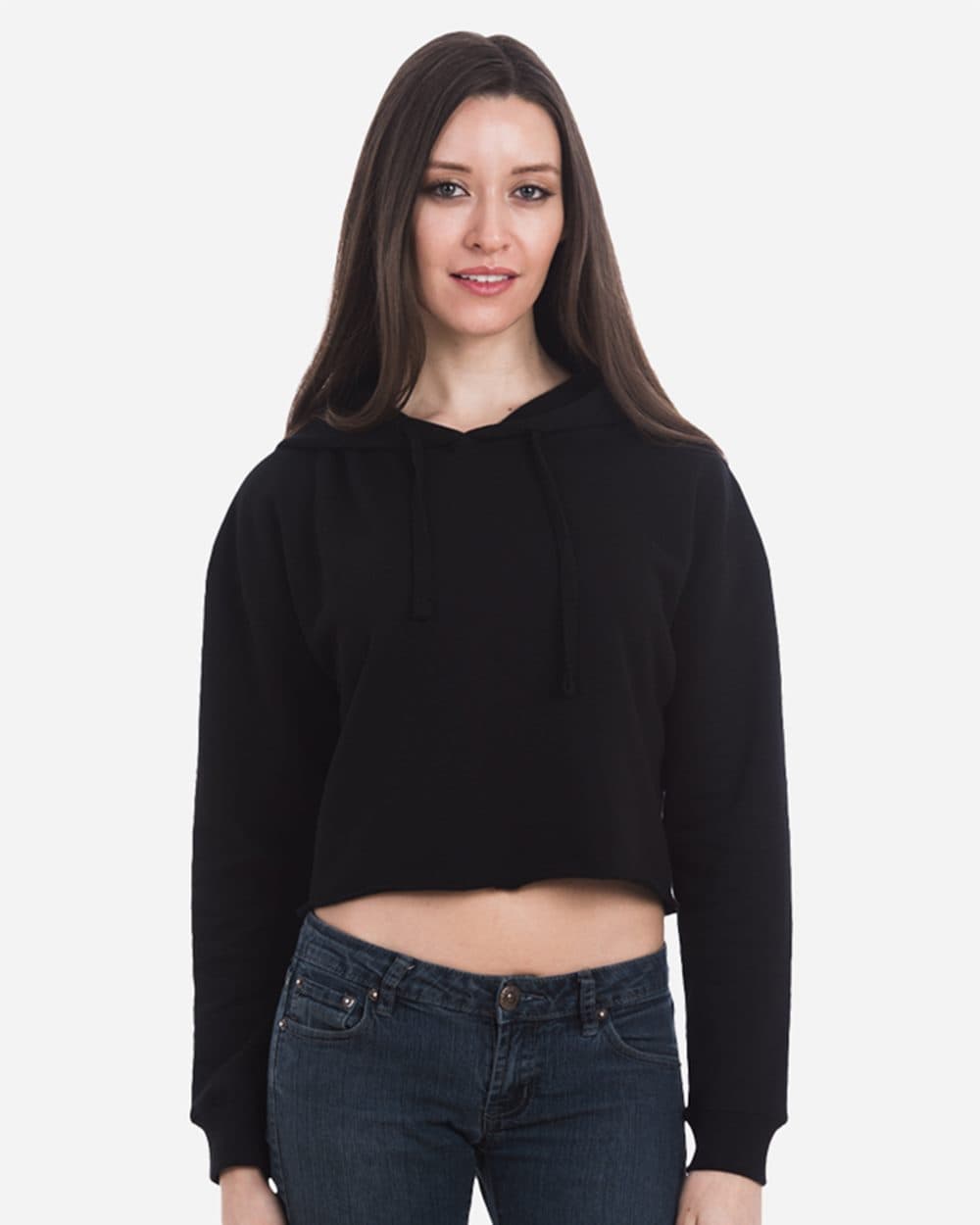 Lane Seven Women's Cropped Hoodie Sweatshirt