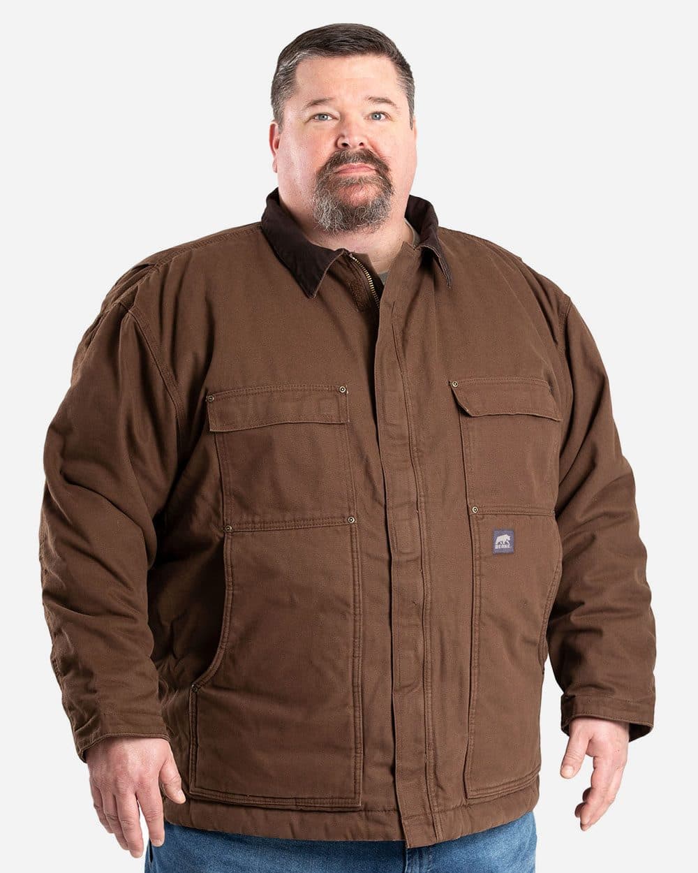 Berne Apparel Men's Tall Highland Washed Chore Coat