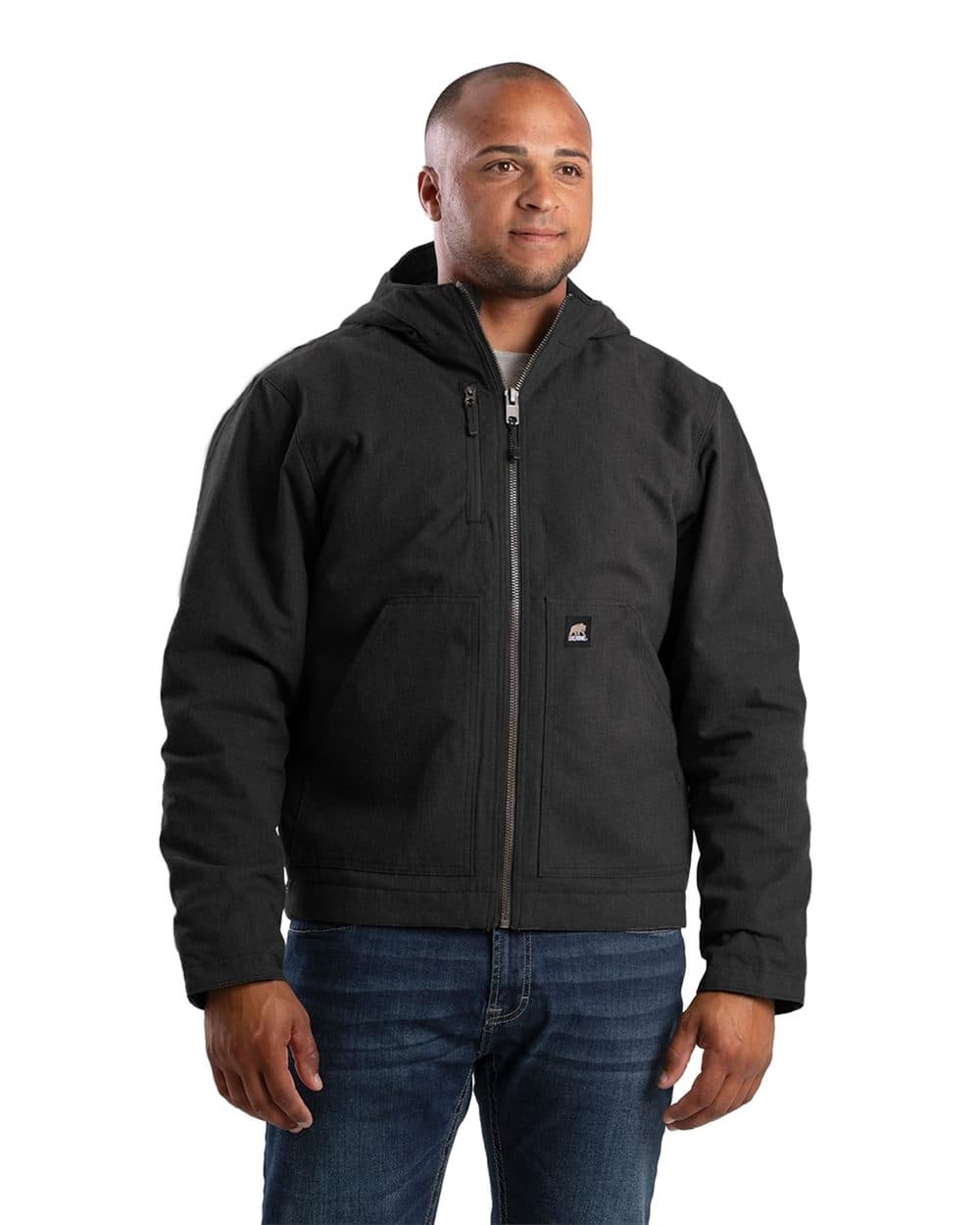 Berne Apparel Men's Tall Heritage Duck Hooded Jacket