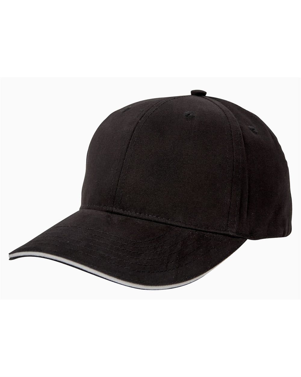 Big Accessories Brushed Twill Sandwich Cap