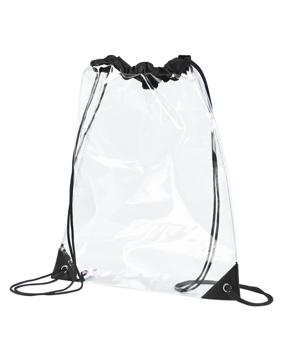 BAGedge PVC Clear Drawstring Bag