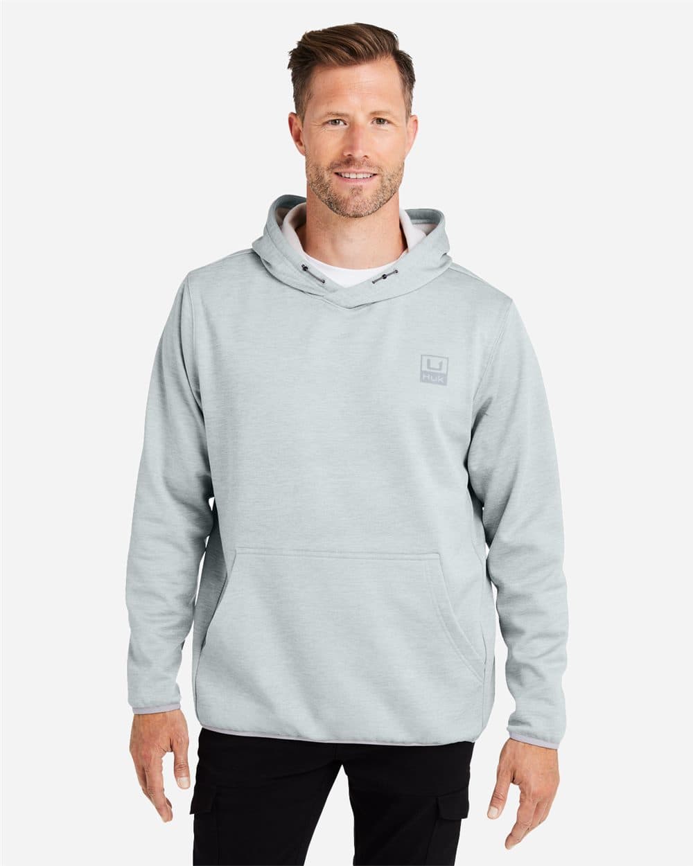 HUK Men's Coldfront+ Performance Hooded Sweatshirt