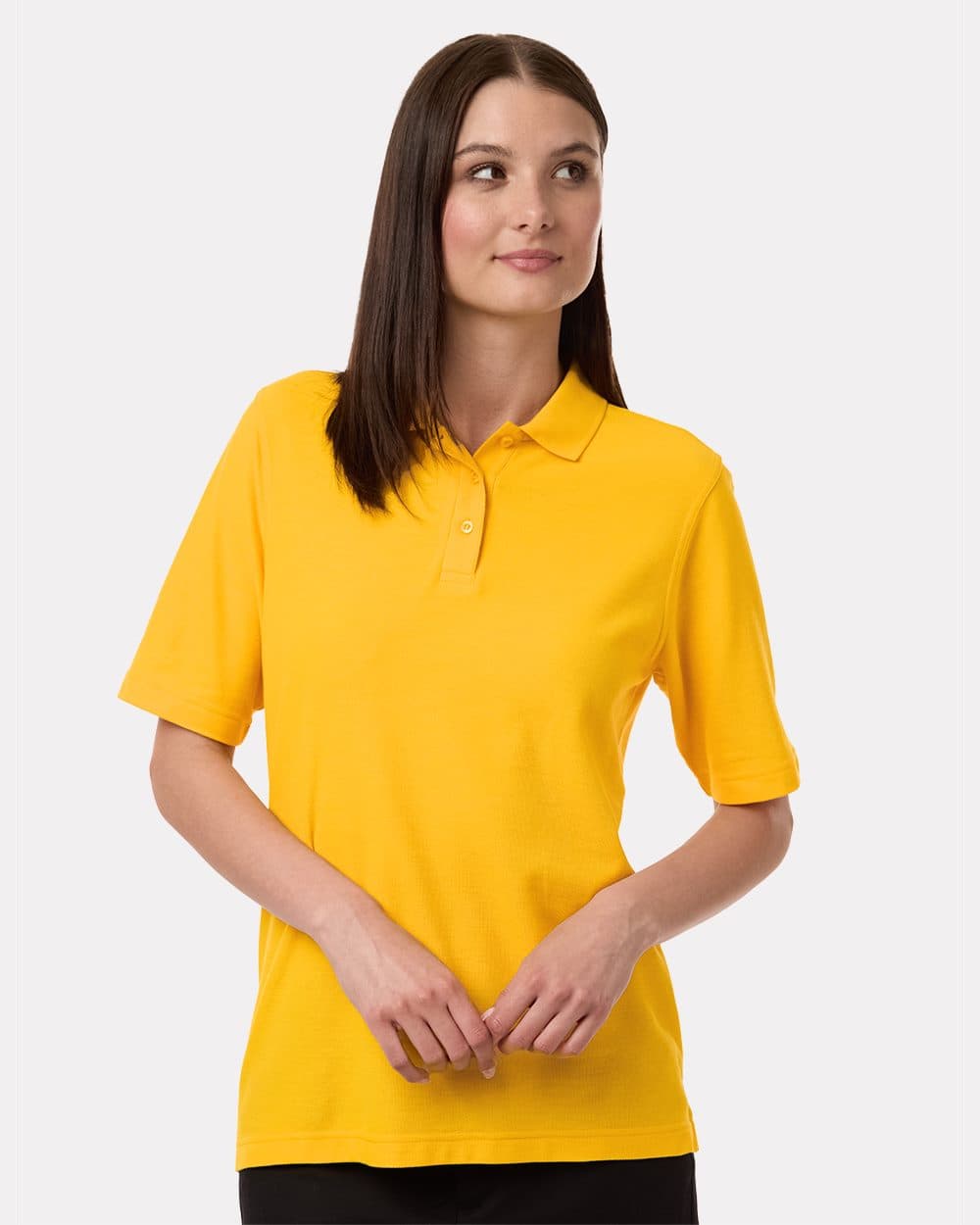 Harriton Women's Maverick CVC Pique Polo