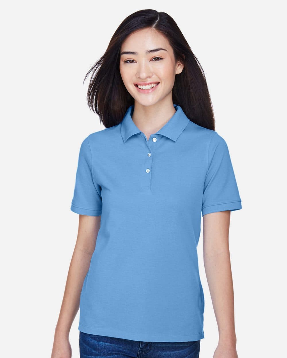 Harriton Women's Easy Blend Polo
