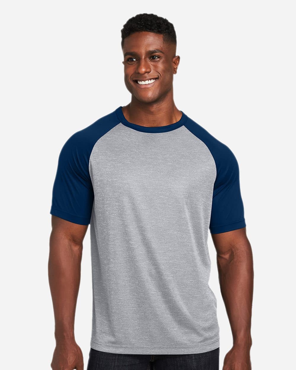 Team 365 Unisex Zone Colorblock Raglan T-Shirt