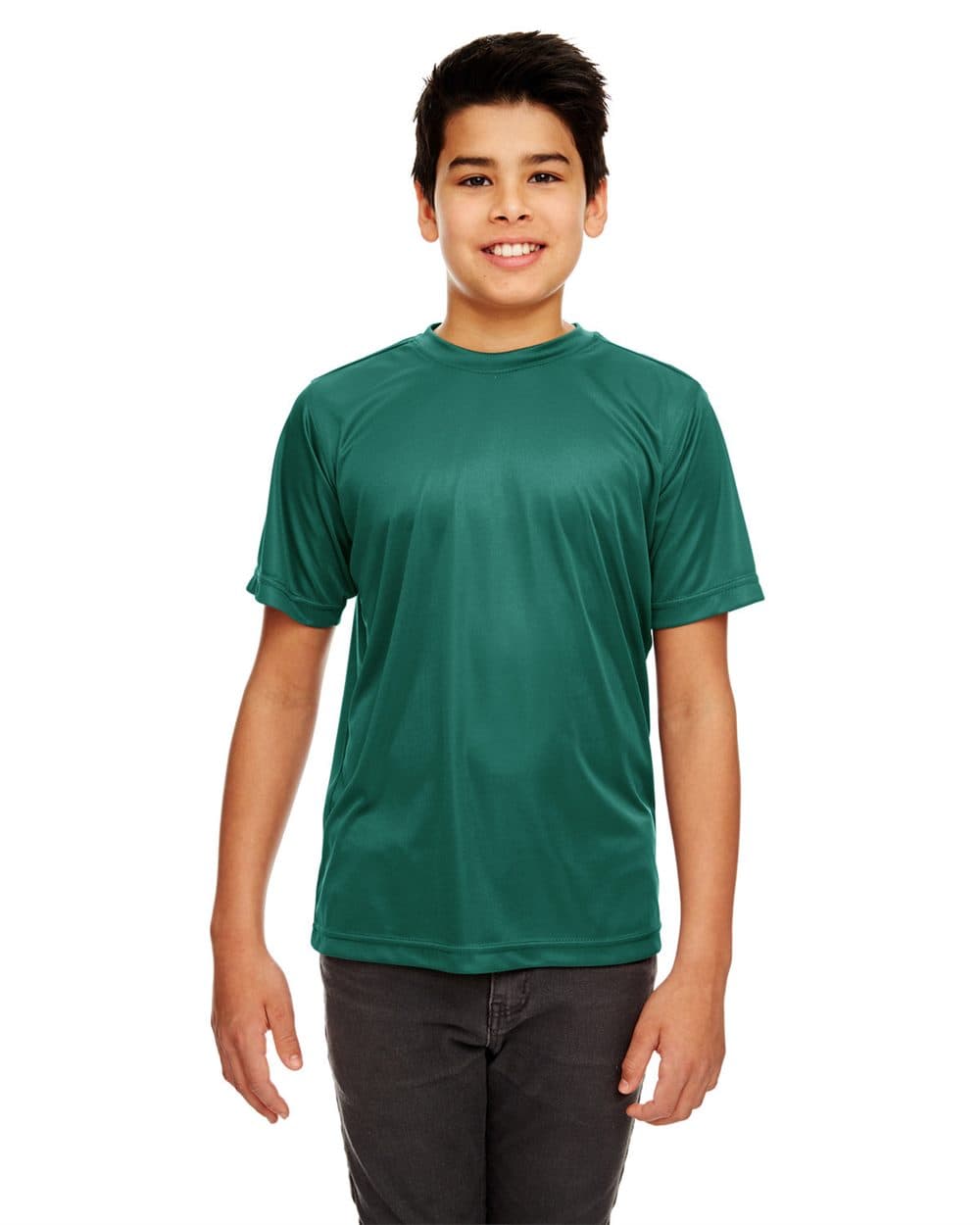 UltraClub Youth Cool & Dry Sport Performance Interlock T-shirt