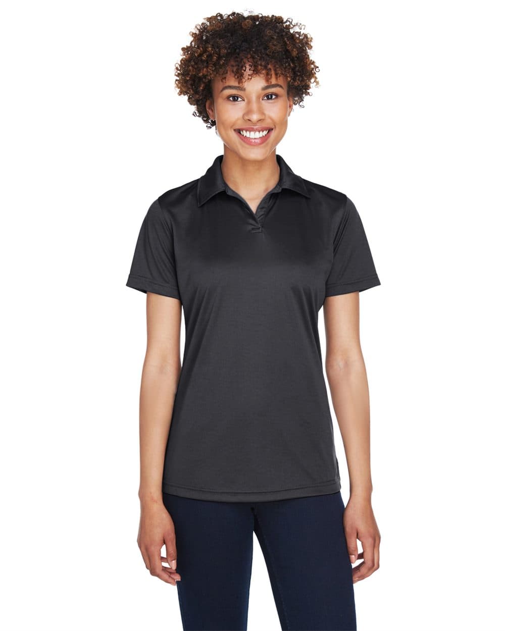 UltraClub Women's Cool & Dry Sport Performance Interlock Polo