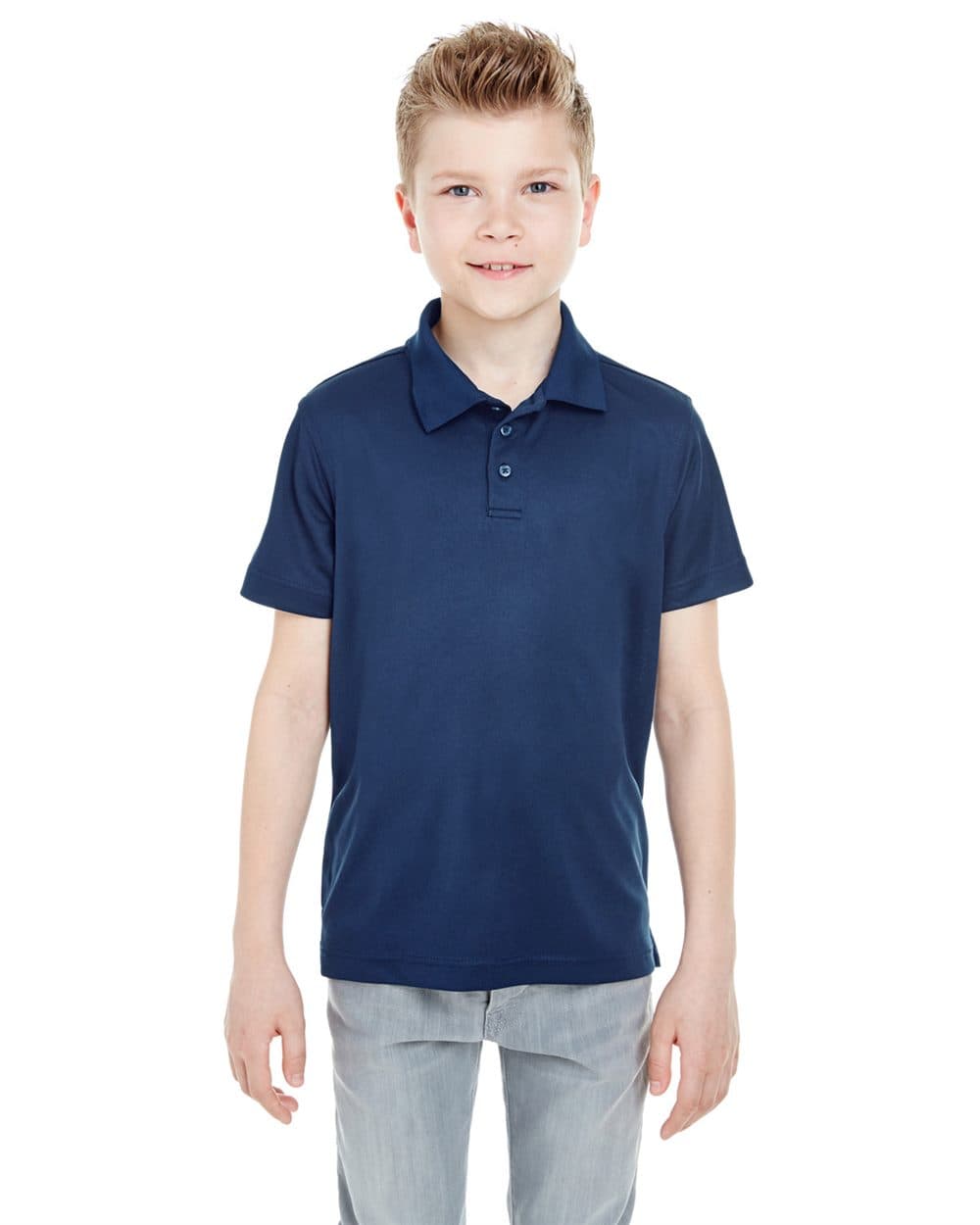 UltraClub Youth Cool & Dry Mesh Piqué Polo