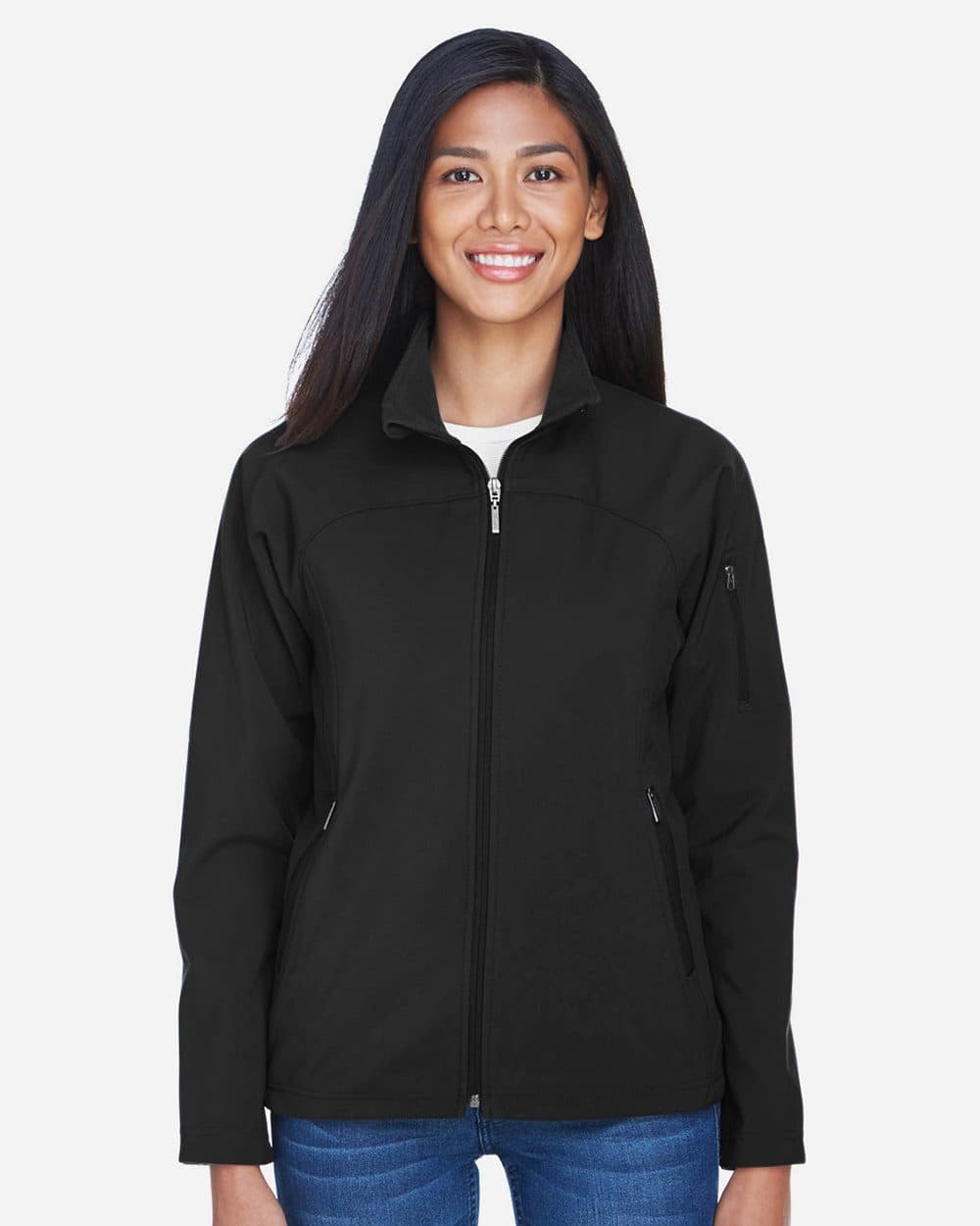 North End Women's 3-Layer Fleece Performance Soft Shell Jacket