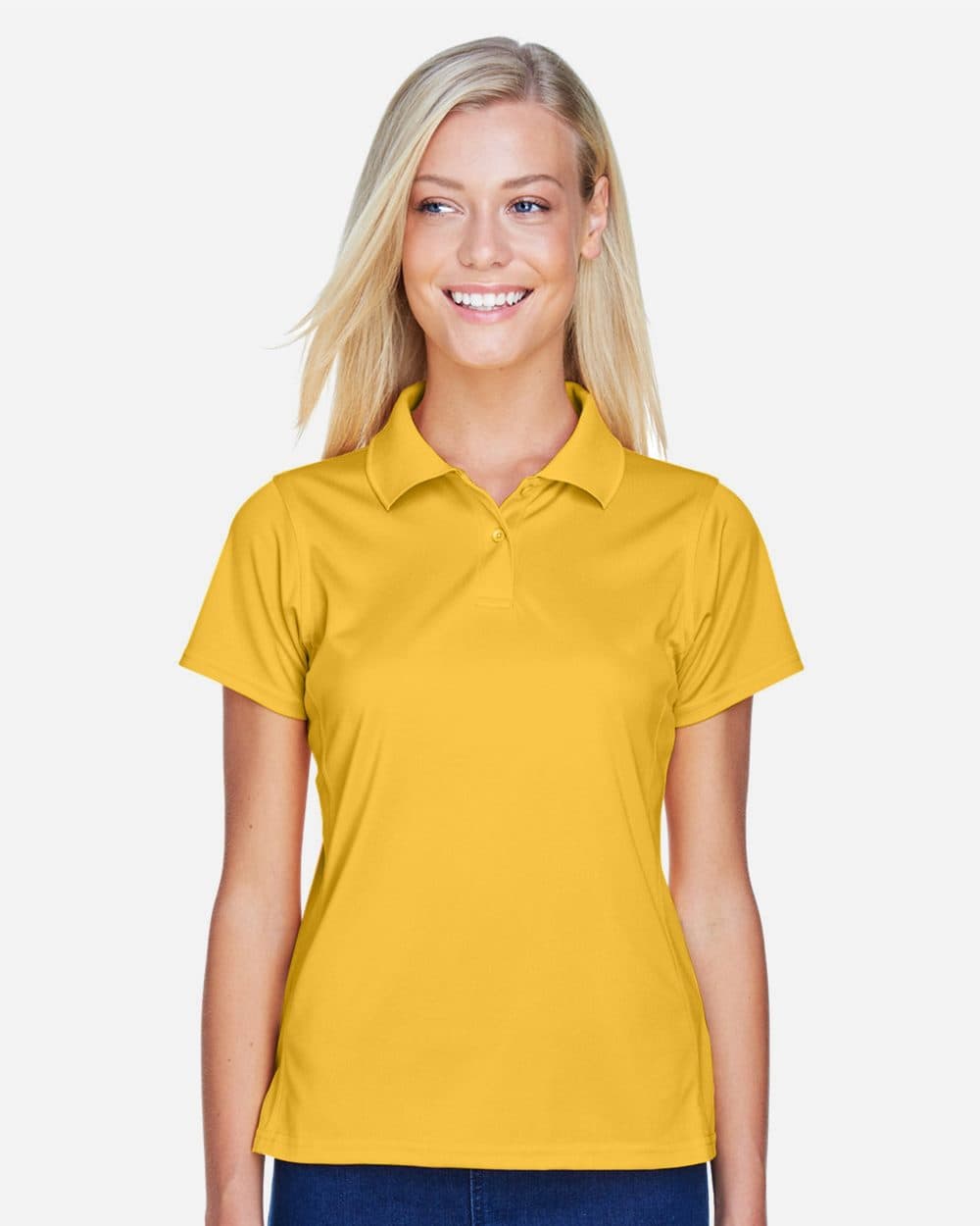 Harriton Women's Polyester Jersey Polo