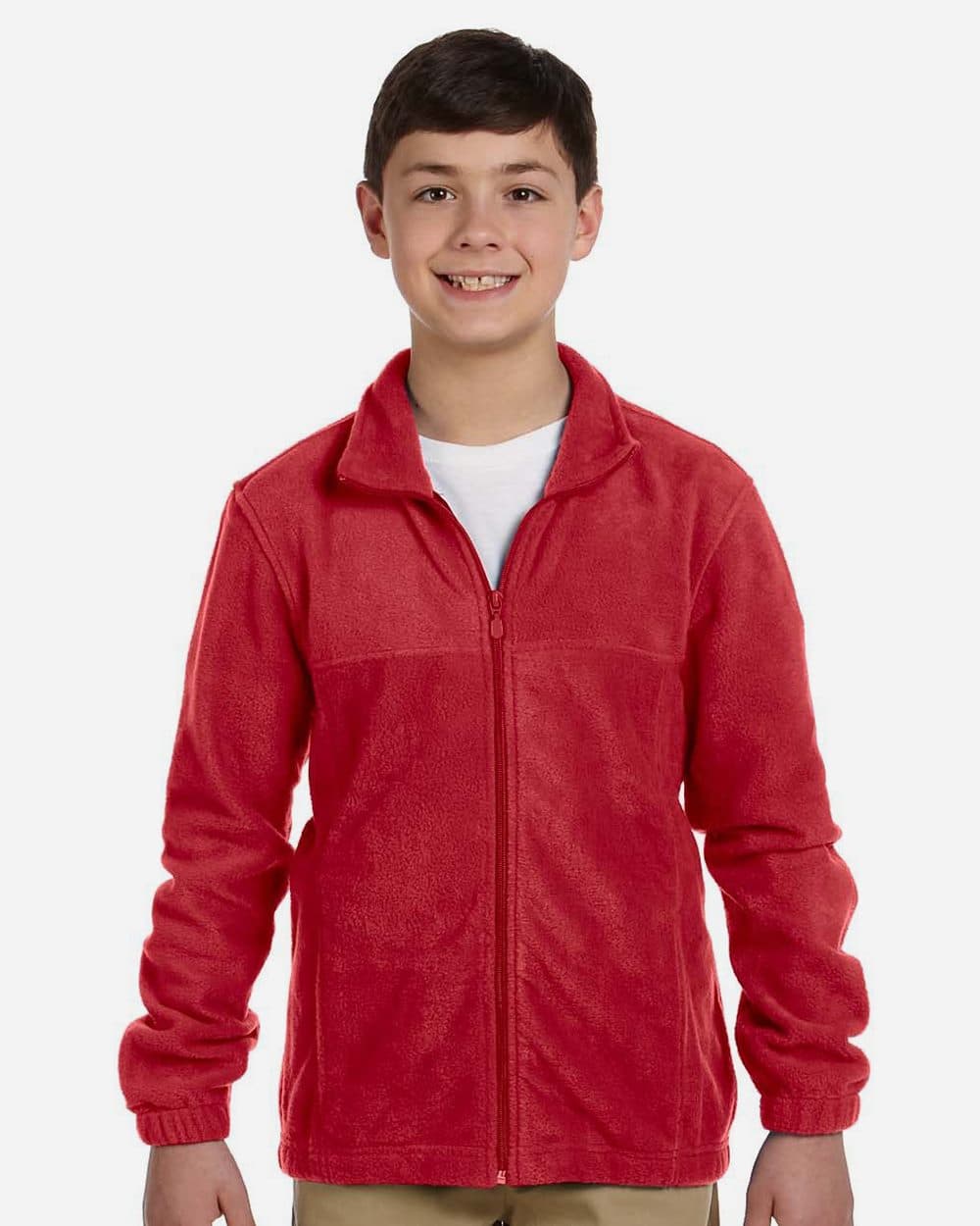 Harriton Youth Full-Zip Fleece