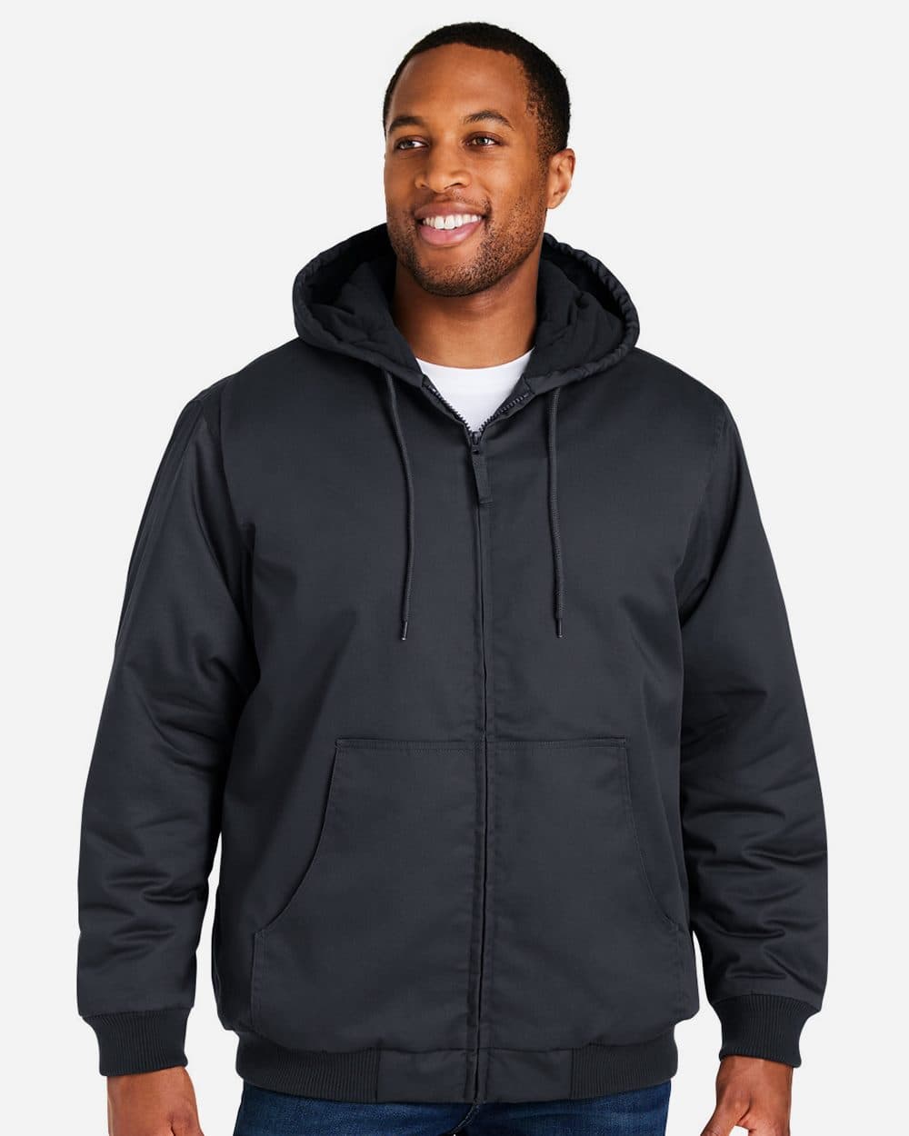 Harriton Unisex Tall ClimaBloc® Heavyweight Hooded Full-Zip Jacket