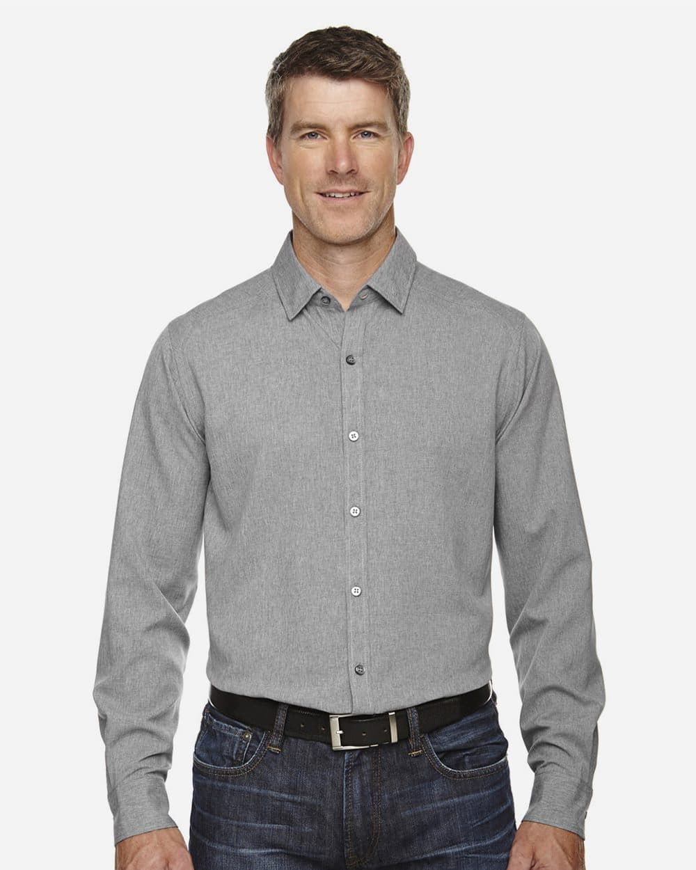 North End Men's Melange Performance Shirt