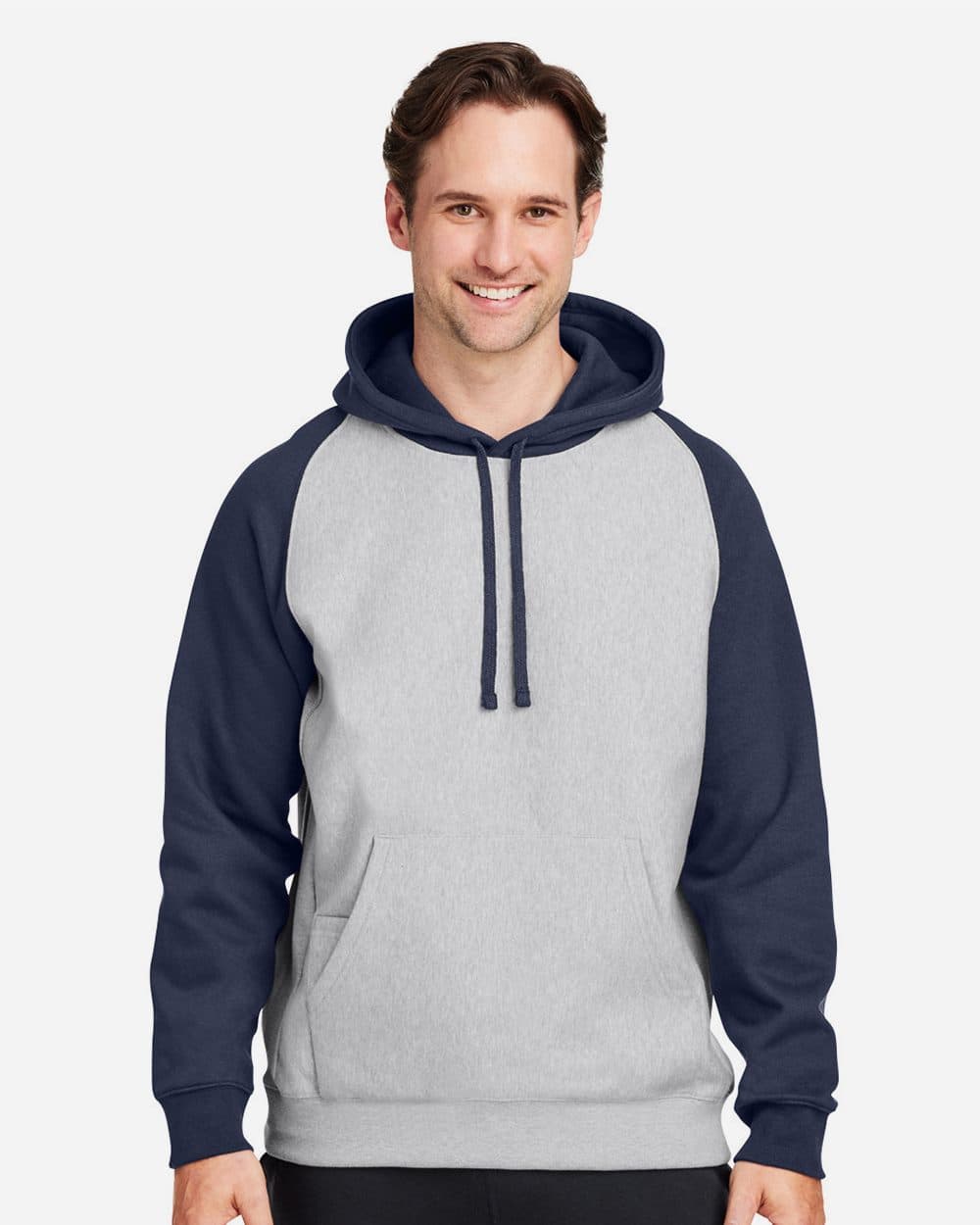 Team 365 Unisex Zone HydroSport™ Heavyweight Colorblock Hooded Sweatshirt