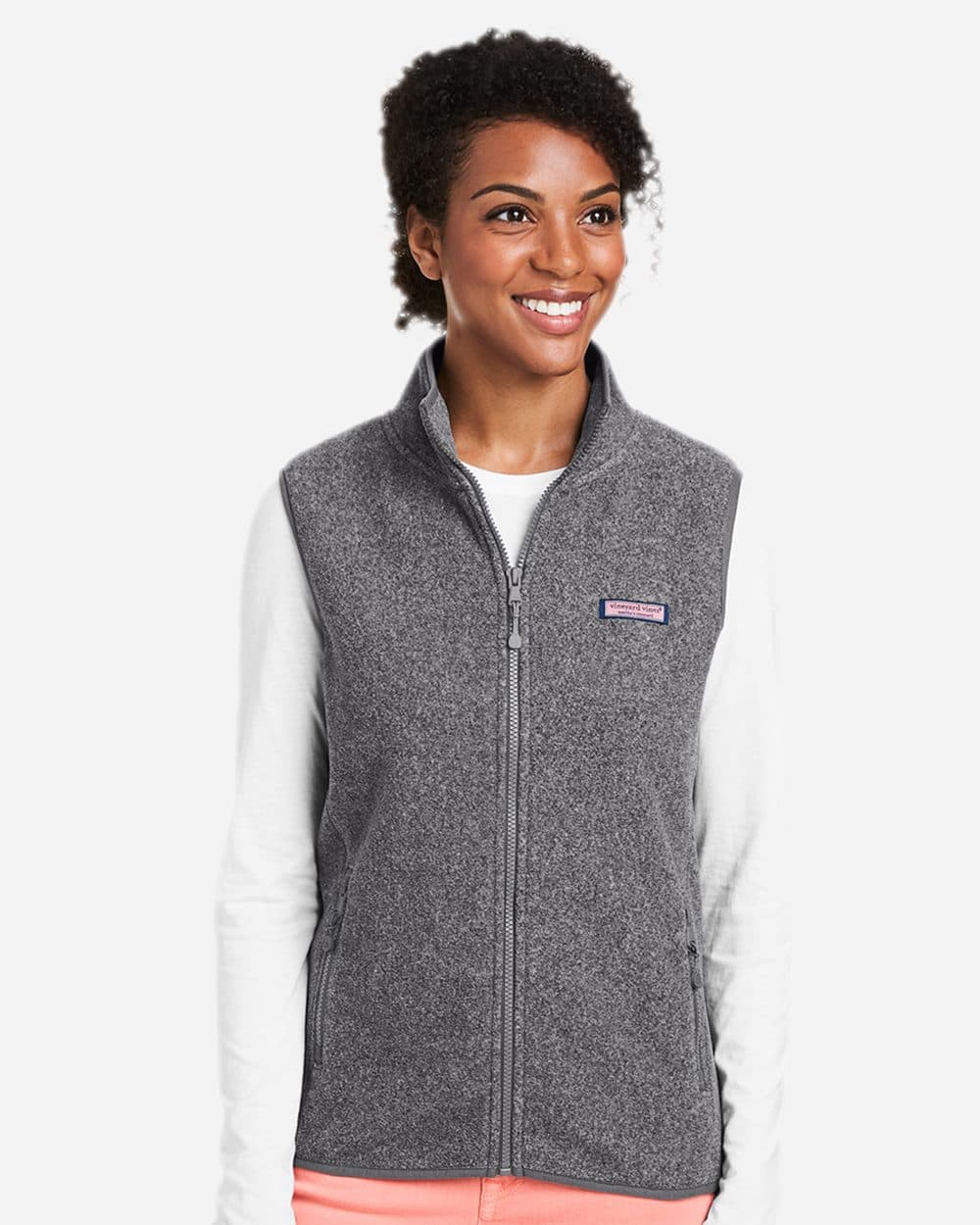 vineyard vines Women's Harbor Fleece Vest