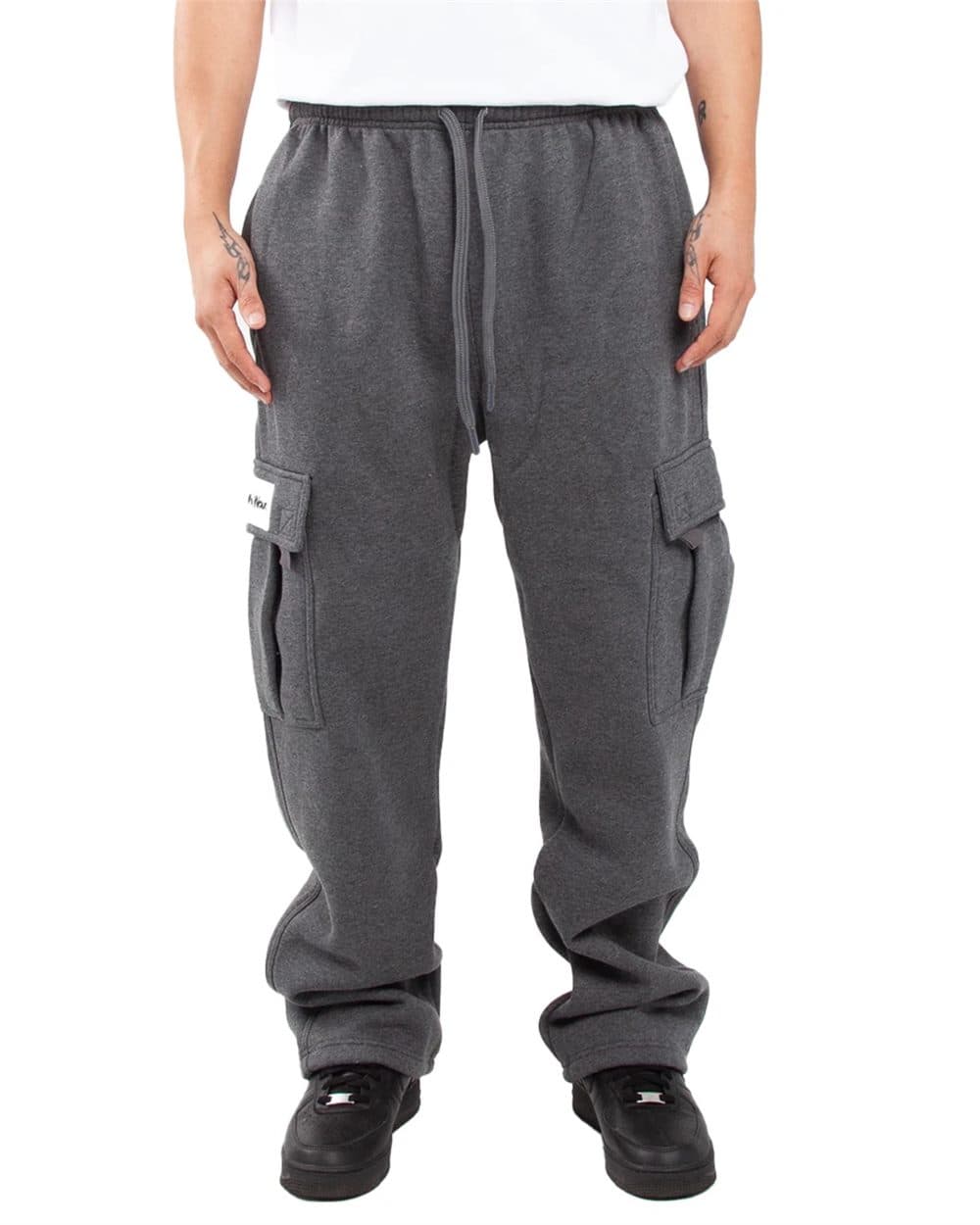 Shaka Wear Unisex Fleece Cargo Sweatpants