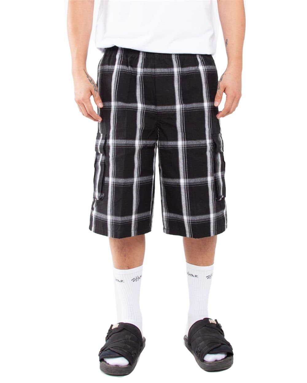 Shaka Wear Unisex Plaid Shorts