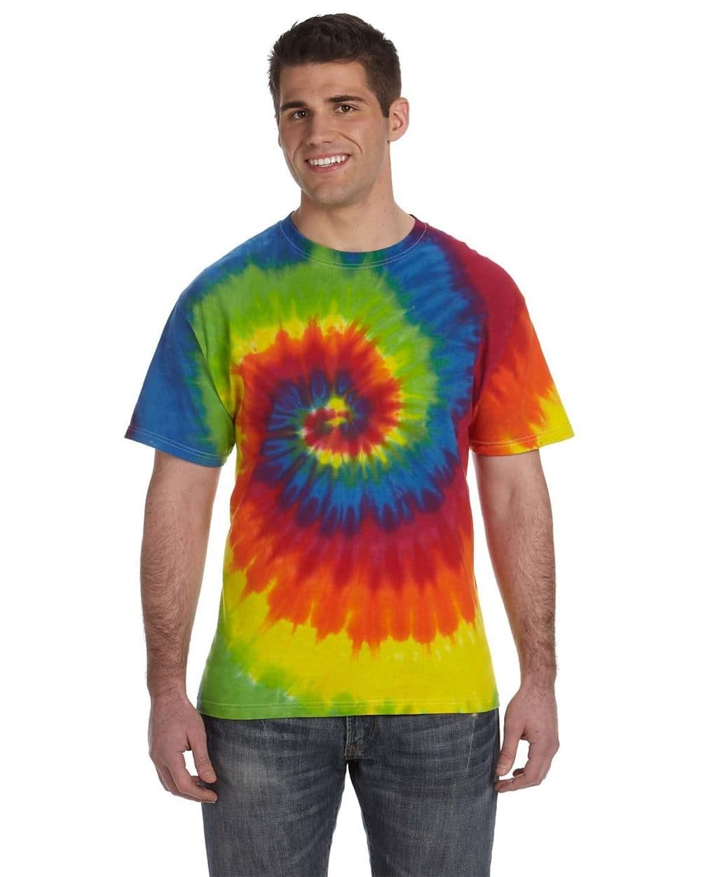 Colortone Unisex Multi-Color Tie-Dyed T-Shirt (CD1000)
