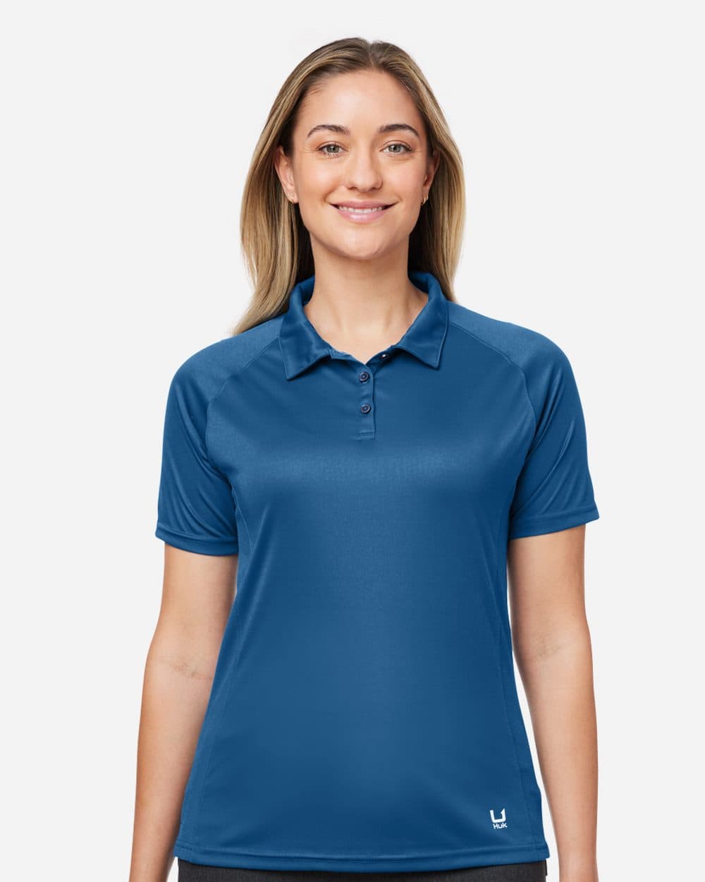 HUK Women’s LoPro Solid Performance Polo