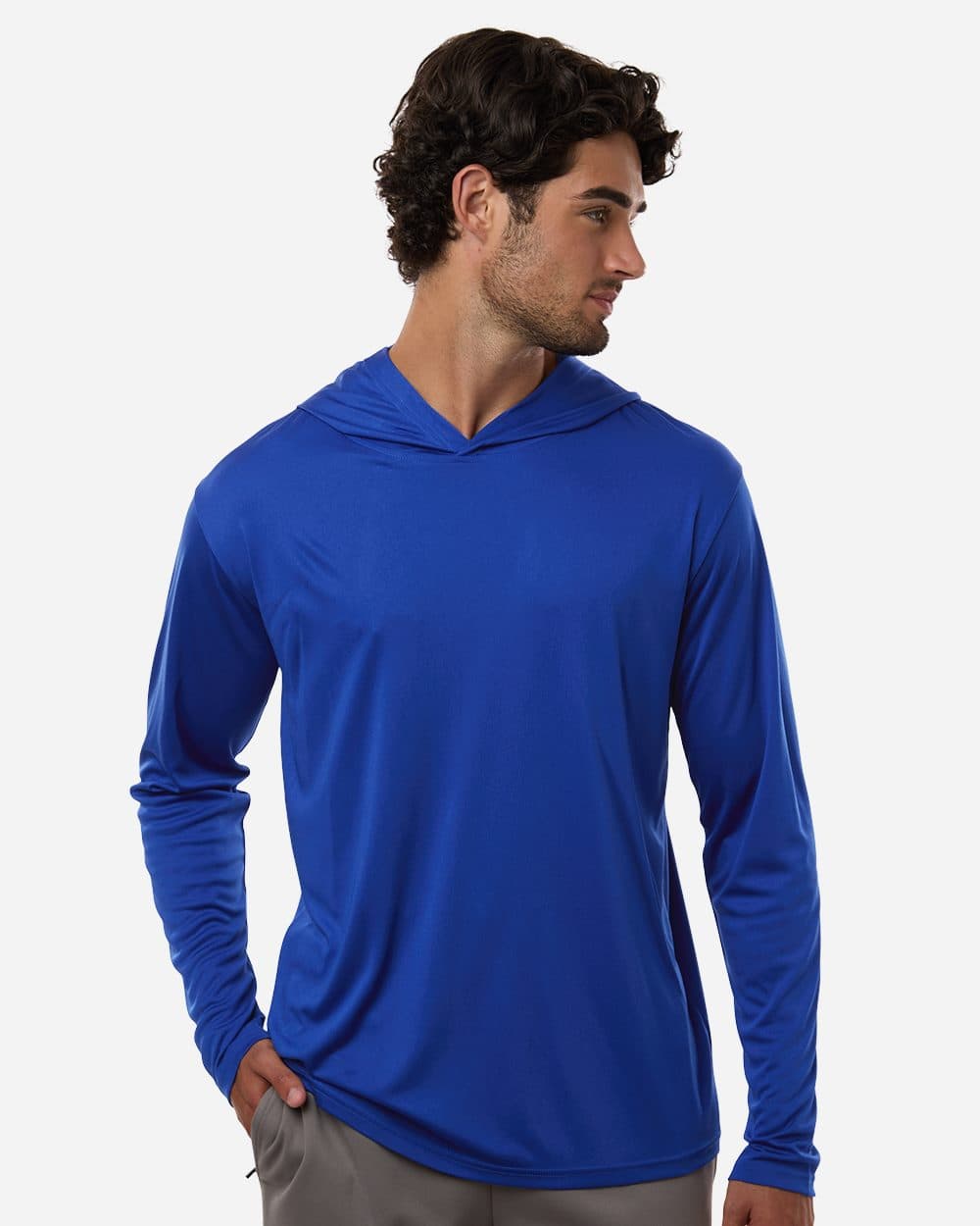 AllPro Unisex Pro-Lock Performance Hooded Long Sleeve T-Shirt