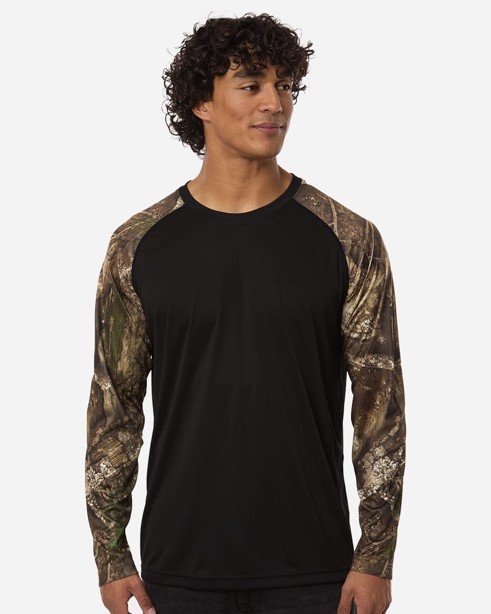 RealTree Unisex Realtree® Performance Colorblocked Long Sleeve T-Shirt