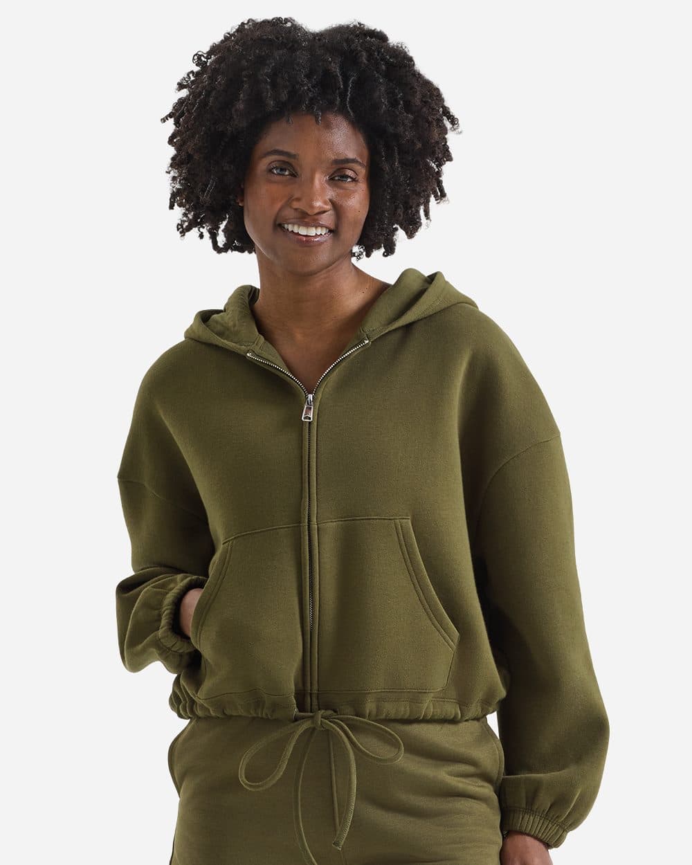 TriDri Women's Maria Full-Zip Hooded Sweatshirt