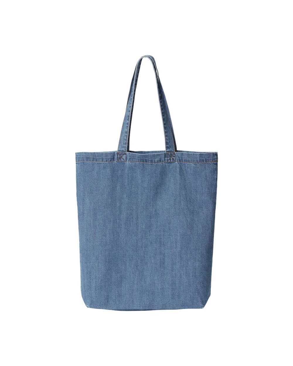 Liberty Bags Cotton Denim Gusseted Tote Bag