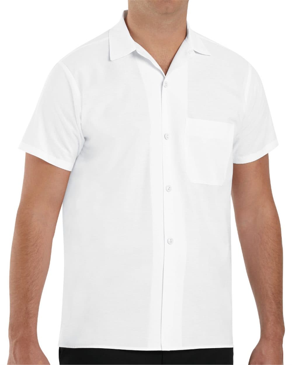 Chef Designs Button-Front Cook Shirt